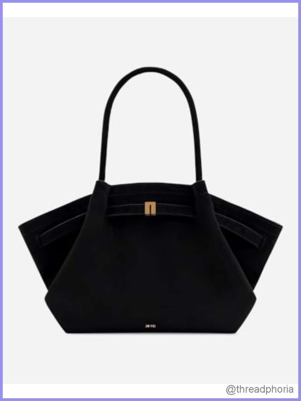 Faux Suede Tote Bag Medium Everyday Handbag